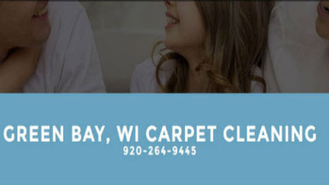 A technician operating a rotary carpet cleaning machine for Green Bay Carpet Cleaning in Green Bay, WI.