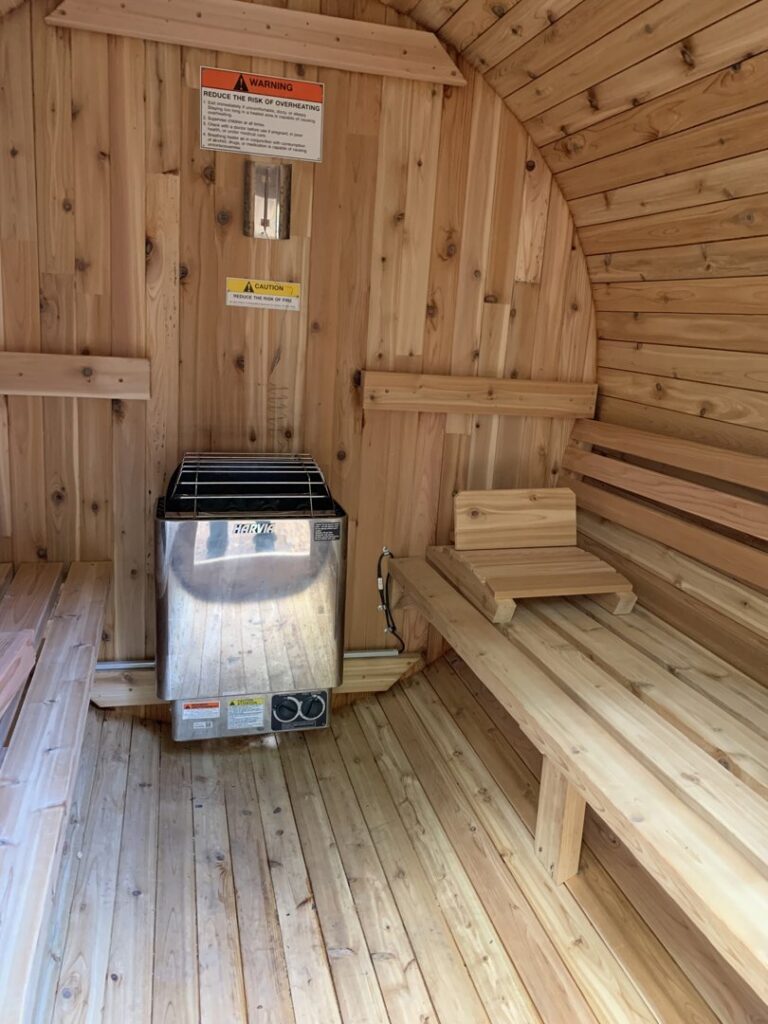 Sauna heater installation and wiring by Civic Electric in Bethlehem, PA