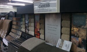 Shaw Caress carpet samples on display at Custom Crafted Floors, your carpet contractor in Phoenix, AZ.