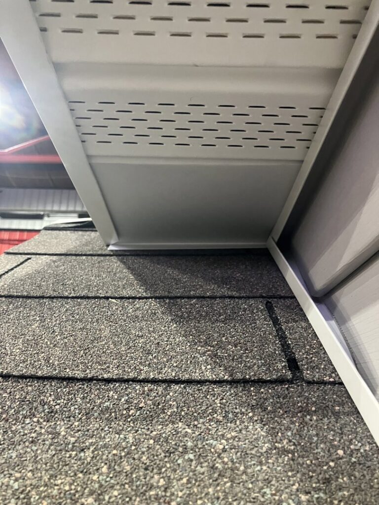 Soffit vents with protective mesh installed to prevent wildlife entry by Varment Guard in Danville, IN.