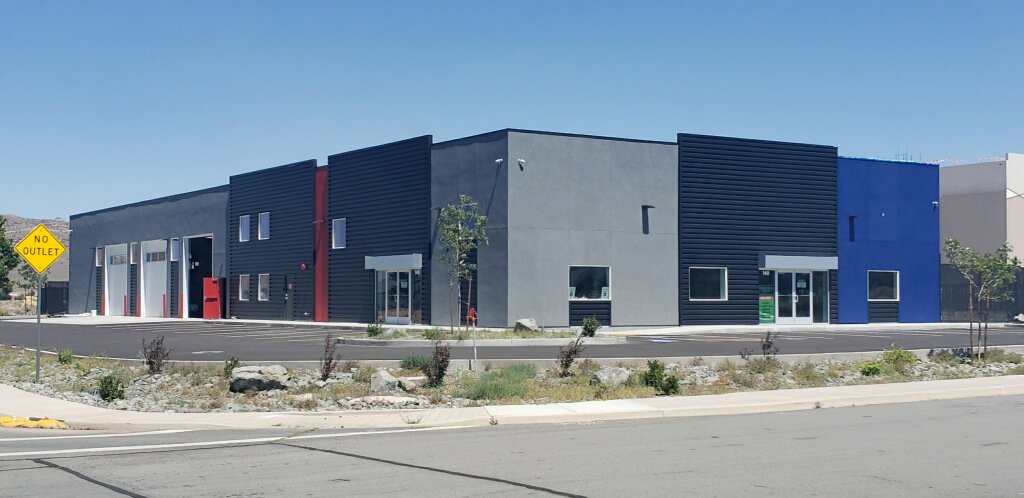 A solar-powered attic fan installed on a residential roof by Nevada Heating in Sparks, NV.