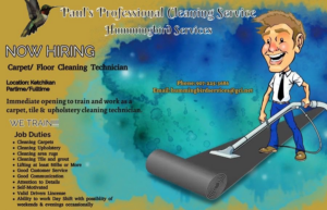 A spilled coffee stain on a light-colored carpet, ready for cleaning by Paul's Professional Cleaning Service in Ketchikan, AK.