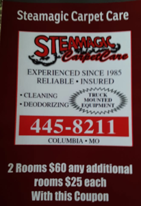 Steamagic Carpet Care