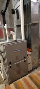 A Tempstar furnace and air handler unit installed by Debbie's Heating and Cooling in South Bend, IN.