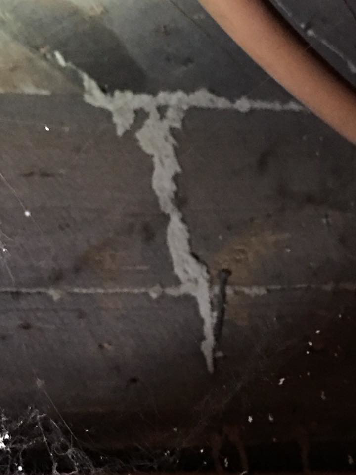 Termite mud tubes and cobwebs on a ceiling, indicating a pest problem addressed by Affordable Pest Technicians in Services Available In.