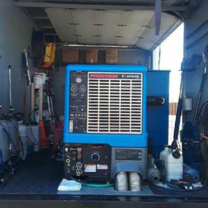 A powerful truck-mounted carpet cleaning unit ready for service from Fusioncarpetcleaning in Fort Walton Beach, FL