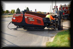 Underground electrical conduit installation by Sesbmg Inc. DBA Service Electric & Supply, Grand Island, NE.