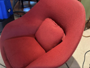 A professional upholstery cleaning machine used by Greensboro Carpet Cleaning - DeepClean in Greensboro, NC