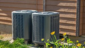 A UV light air purifier installed in ductwork by Extreme Heating & Cooling in Beaver Dam, KY