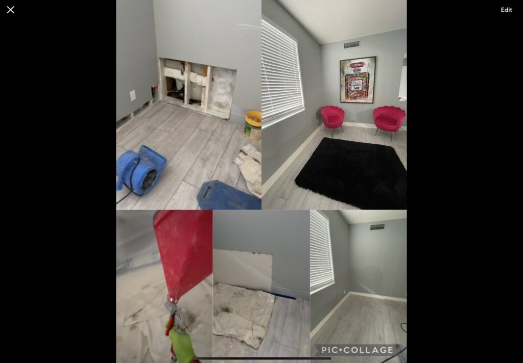 Wall HVAC vent visible in a room during renovation by AZ Remodeling & Handyman LLC in Scottsdale, AZ