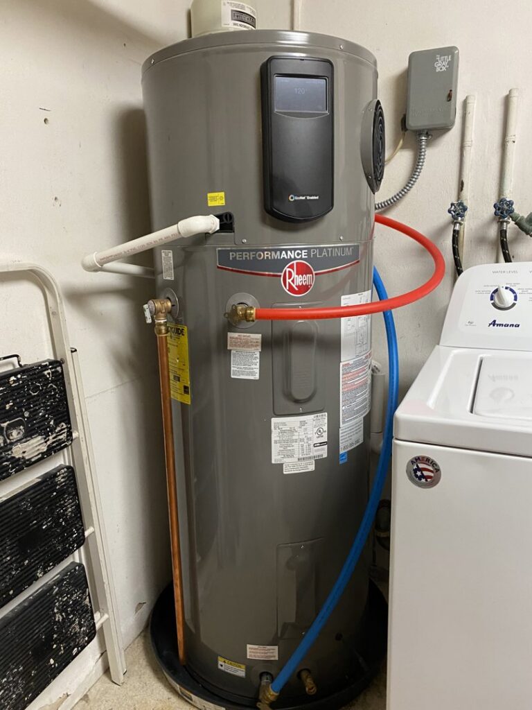 Water heater electrical connections by Elite Electrical Concepts, LLC in Deerfield Beach, FL.