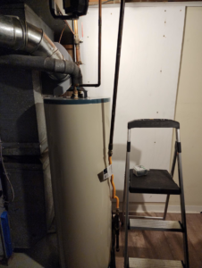 A traditional water heater installation or service by Freedom Heating & Cooling in Lathrop, MO.