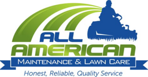 Well-maintained front yard and green lawn at a residential property by All American Maintenance and Lawn Care, LLC in Lake Charles, LA.