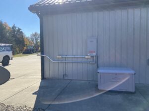 Whole home generator and outdoor electrical panel installation by CM Electrical Solutions in Elizabethtown, KY.