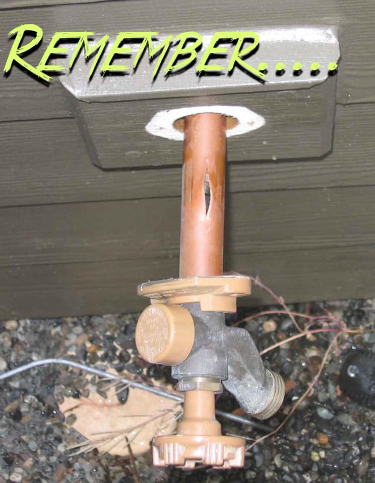 A burst pipe showing significant water damage, a common restoration job for Hauser Dry in Rochester, MN.