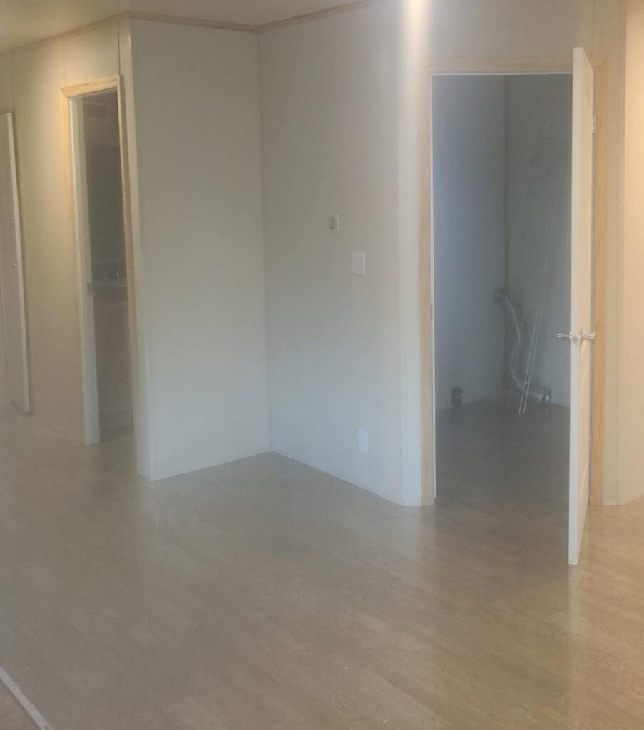 A clean and empty hallway after professional house cleaning by Hm General Cleaning Services in Schenectady, NY