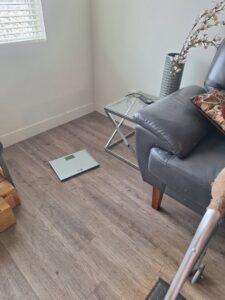 A clean hardwood floor in a residential home, demonstrating meticulous house cleaning by Five Stars Cleaning Services in West Valley City, UT.