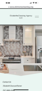 A sparkling clean modern kitchen, showcasing the quality house cleaning services by Elizabeth's cleaning in Cedar Park, TX.