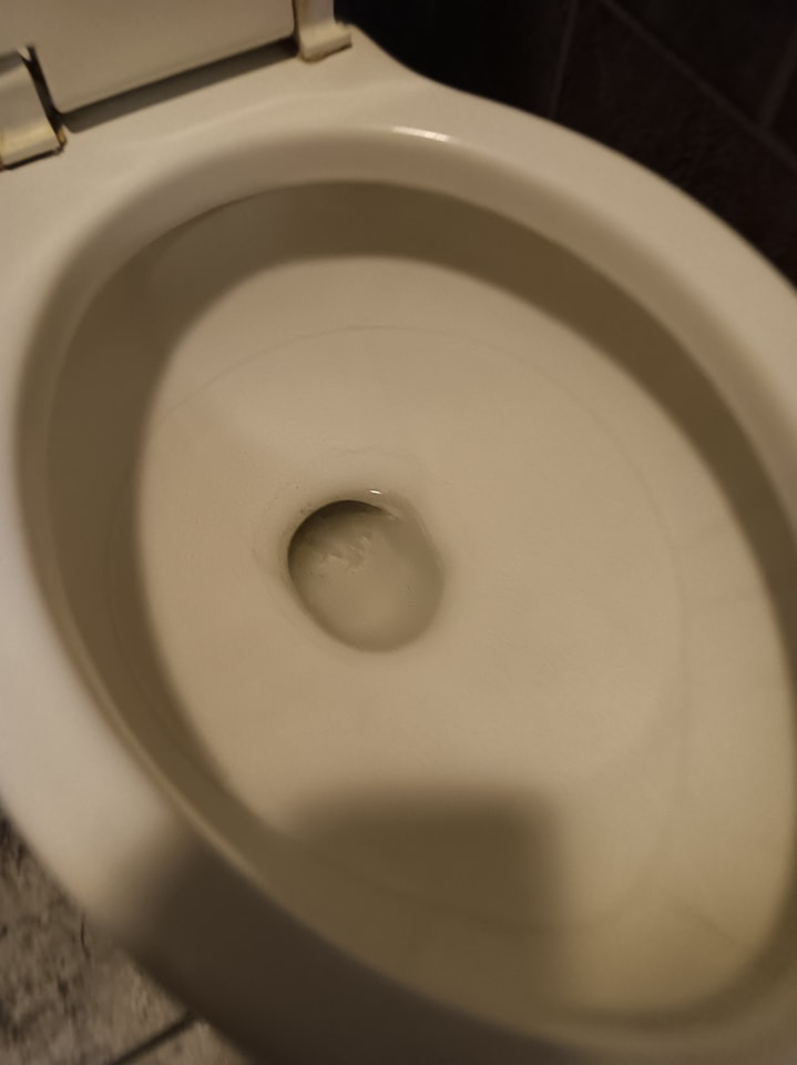 A sparkling clean toilet bowl, showcasing the quality cleaning services by Janice Janitorial LLC in Baton Rouge, LA.