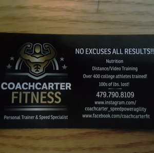 Coach Carter Fitness at BLB Training Next level