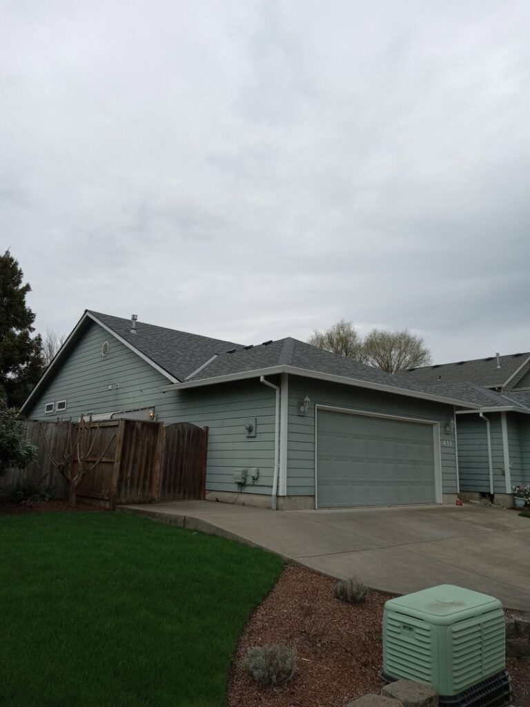 A completed siding installation project on a home by High Performance Homes in Vancouver, WA