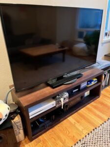 A dirty toilet bowl with visible stains before deep cleaning by Sage & Soap Cleaning Co in Kansas City, MO.