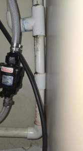 Discolored plumbing pipes showing signs of potential water damage or moisture issues, serviced by ABS Restoration Services, Inc. in North Little Rock, AR