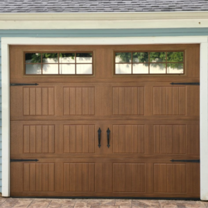 Two garage door technicians with a toolbox, ready for service from DNA Garage Door Repair in New Haven, CT