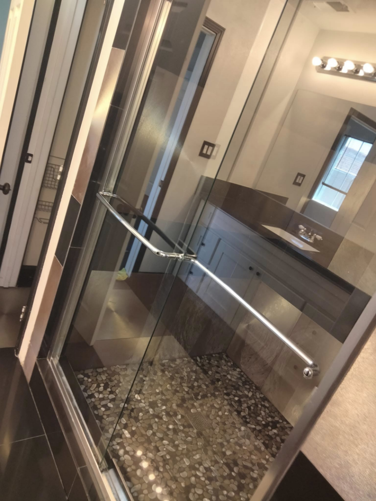 An immaculate oven interior with gleaming racks and a spotless glass door, reflecting the deep cleaning expertise of Bright City Residential Cleaning services in North Las Vegas, NV.