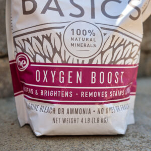 A bag of Branch Basics Oxygen Boost, a natural cleaning product used by Natural Clean in Sioux Falls, SD.