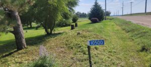 Roadside brush clearing and mowing service by Lovett lawn care & snow removal in Omaha, NE.