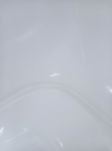 A sparkling clean white bathtub surface, expertly cleaned by Peachy Clean Solutions in Saco, ME.