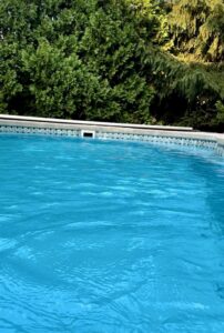 Sparkling clean blue pool water, showcasing the quality service of Coversafe, Inc. in Reno, NV.