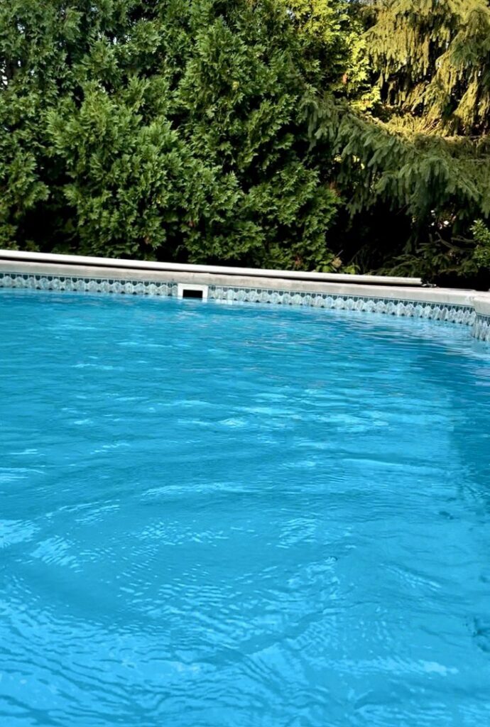 Sparkling clean blue pool water, showcasing the quality service of Coversafe, Inc. in Reno, NV.