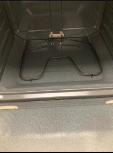 A sparkling clean oven interior, showcasing professional house cleaning services by Cleanaround22 in Daly City, CA.