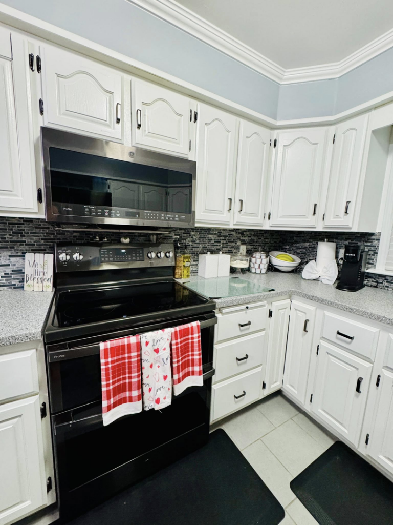 A spotless and organized kitchen after professional cleaning by BNB Cleaning Pros in Hastings, NE.