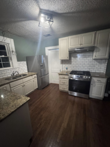 A spotless kitchen featuring stainless steel appliances and clean countertops, demonstrating Pristine Cleaning Services in Thornton, CO.