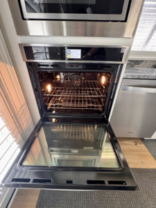 A thoroughly cleaned oven interior, sparkling and ready for use, provided by Affordable Cleaning in North Charleston, SC.