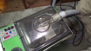 A close-up view of a water extraction machine in use by SERVPRO of Brandywine/Wilmington in Wilmington, DE.