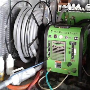 A powerful water extraction and cleaning machine used for water damage restoration by Superior Contract Cleaning in Lafayette, LA.