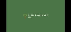 A well-maintained lawn with distinct stripes and shade trees, cared for by Luna's Lawn Care LLC in West Des Moines, IA.